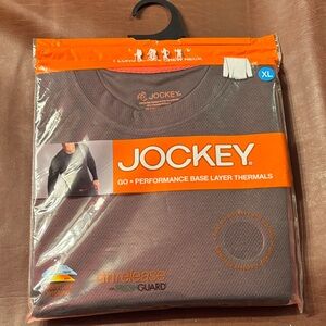 Jockey Gray Performance Base Layer Thermal Shirt